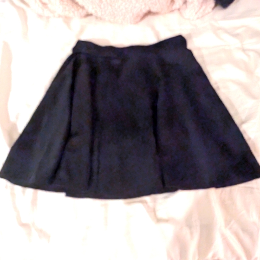 Frenchi Black Mini Skirt